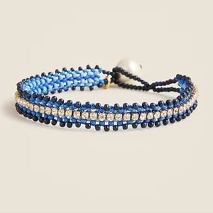 J. Crew Beaded Faux Pearl Bracelet